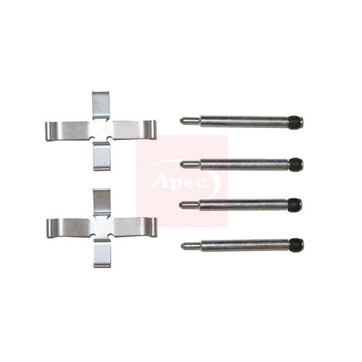 Apec Brake Pad Accessory Fitting Kit Rear fits Volvo 740 1984-1992 2.0 2.3 2.4