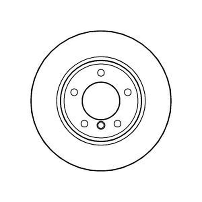 Abtex 2 x Vented Front Brake Discs BD869V-x2