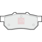 Apec Rear Brake Pad Set fits Honda Civic Aerodeck 1998-2001 2.0
