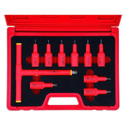 Laser Insulated Star Bit Set 1/2"D 10pc 8560 Laser - Dynamic Drive
