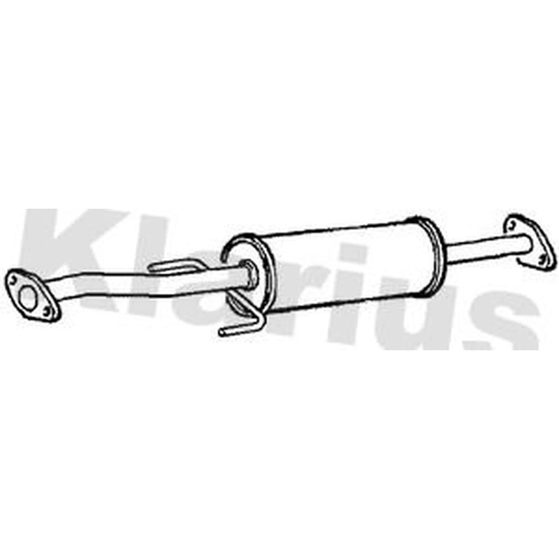 Klarius Box With Centre Pipe Centre fits Daewoo Matiz 1998 on 0.8