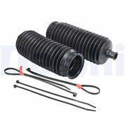 Delphi 2 x Steering Bellow Front fits Hyundai H-1 2000-2007 2.4 2.5