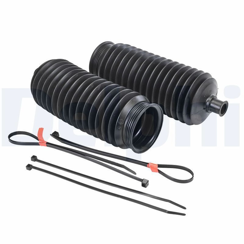 Delphi 2 x Steering Bellow Front fits Hyundai H-1 2000-2007 2.4 2.5