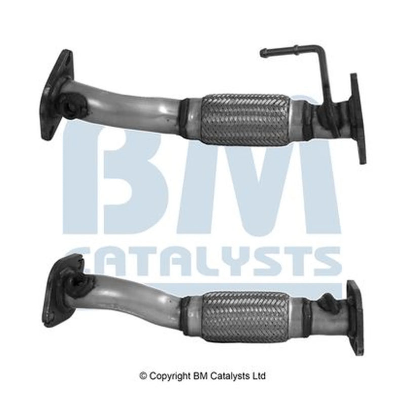 BM Catalysts Exhaust Pipe OD fits Kia Picanto III 2017 on 1.2