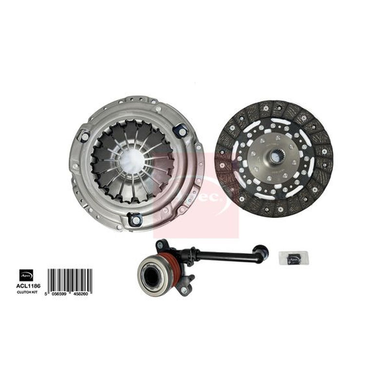 Apec Clutch Kit Set 3pc fits Nissan Qashqai I 2007-2013 2.0
