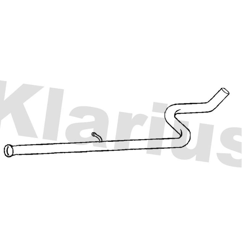 Klarius Exhaust Pipe OD fits Opel Grandland / Grandland X 2017-2021 1.6