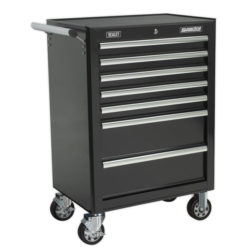 Sealey Topchest Mid-Box & Rollcab Combination 14 Drawer with Ball-Bearing Slides Sealey - Dynamic Drive