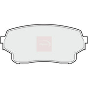 Apec Front Brake Pad Set fits Suzuki Grand Vitara I 2001-2005 2.0