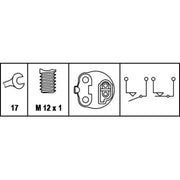Hella Brake Light Switch fits Mercedes-Benz /8 1968-1977
