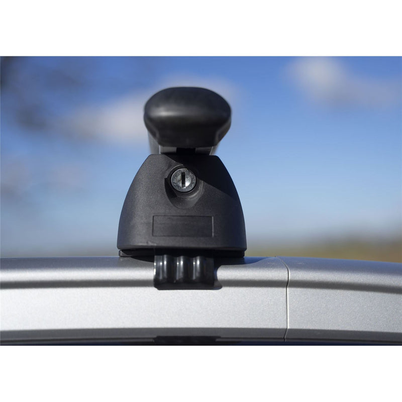 Aluminium Locking Roof Rack Cross Bars fits Zafira 2011-2019 C Tourer Summit  - Dynamic Drive