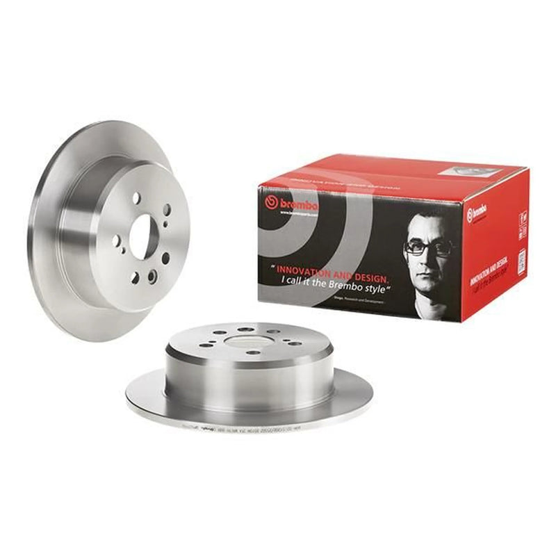 Brembo 2 x Solid Rear Brake Discs 08.5625.10-x2