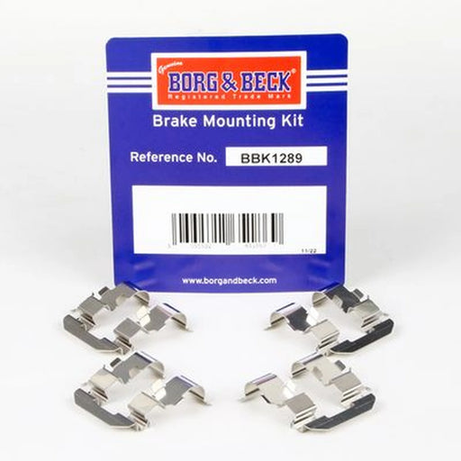 Borg & Beck Brake Pad Accessory Fitting Kit Rear BBK1289