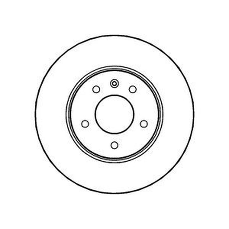 Abtex 2 x Front Brake Discs BD1521V-x2