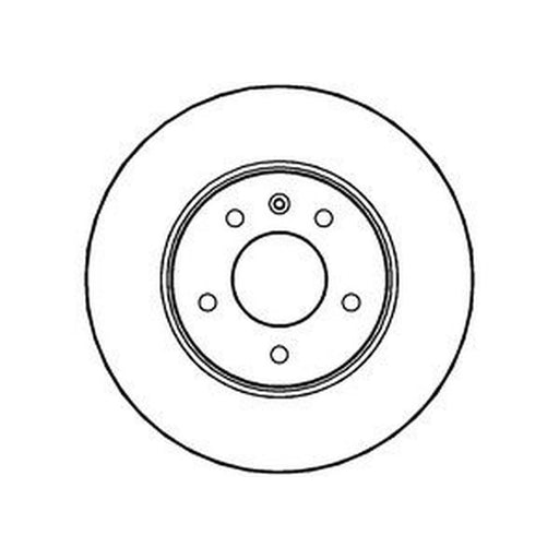 Abtex 2 x Front Brake Discs BD1521V-x2