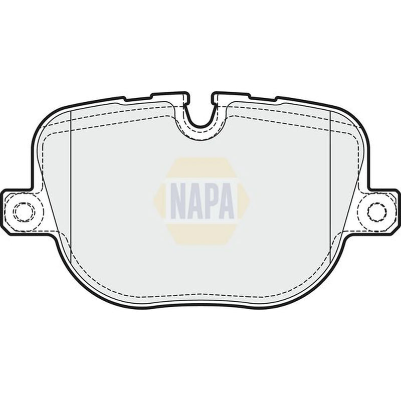 NAPA Rear Brake Pad Set fits Land Rover Range Rover 2009-2012 4.4 5.0