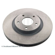 Blue Print 2 x Vented Front Brake Discs ADJ134358-x2