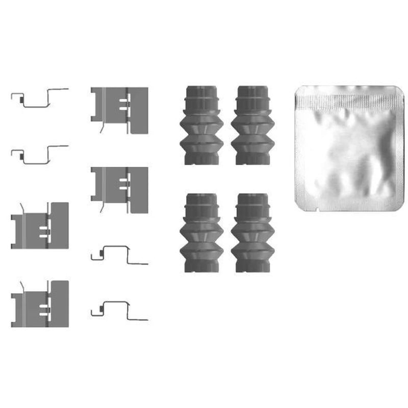 Mintex Brake Pad Accessory Fitting Kit Front fits Man Tge 2017-2024 2.0