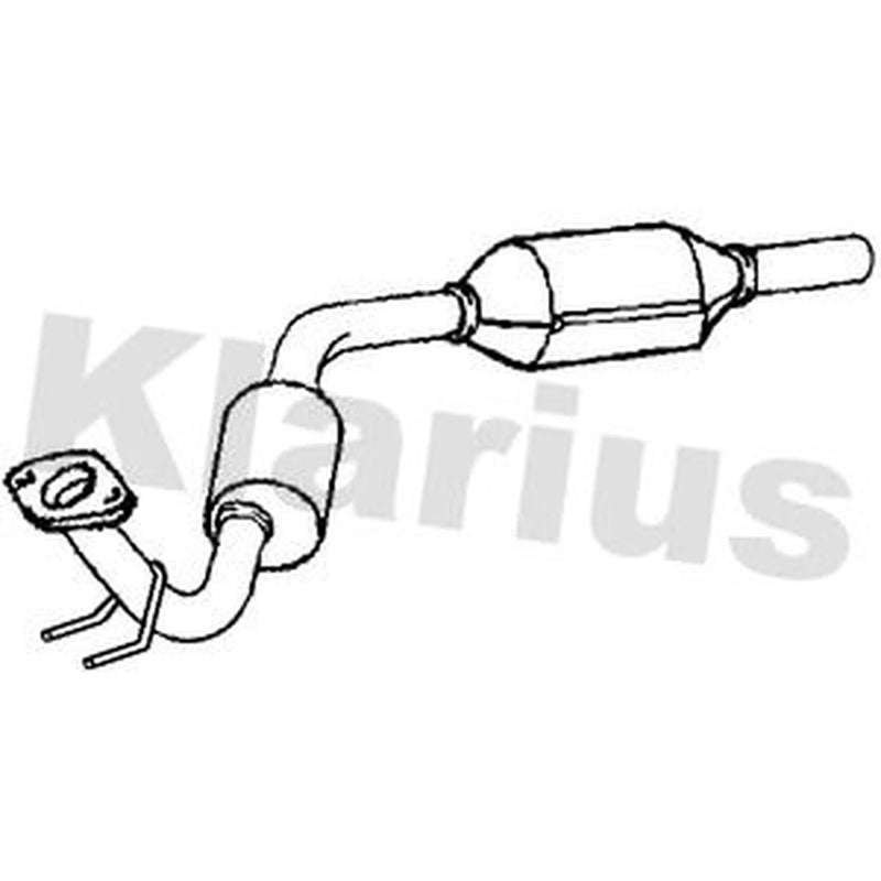 Klarius Catalyst Type Approved With Pipe fits Mercedes-Benz V-Class 1999-2003