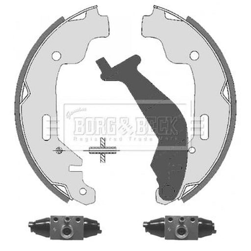 Borg & Beck Brake Shoe Set Axle Kit BBS1120K
