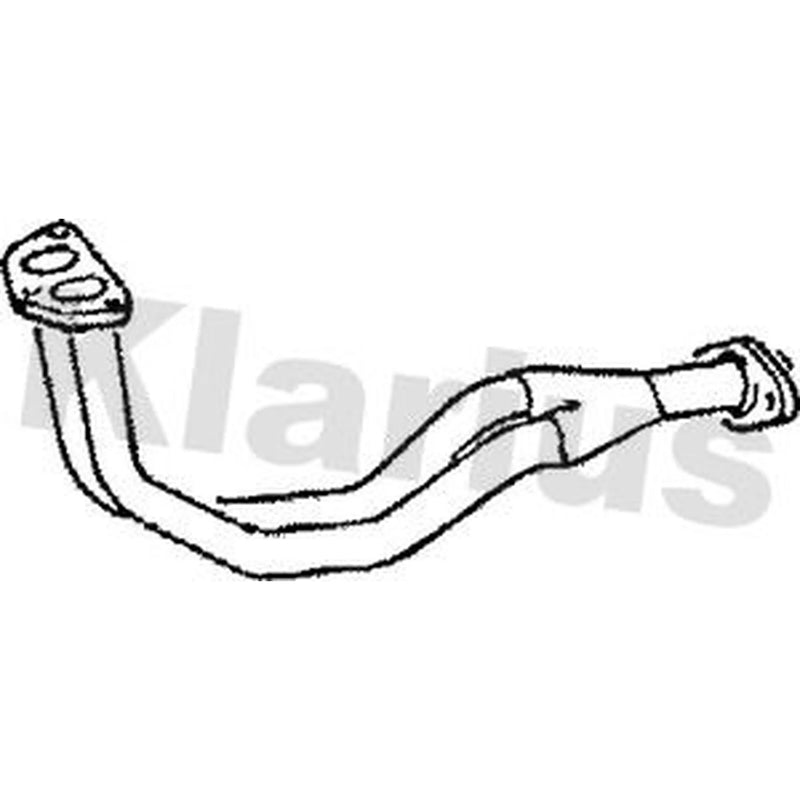 Klarius Exhaust Pipe OD fits Fiat Panda 1986-1992