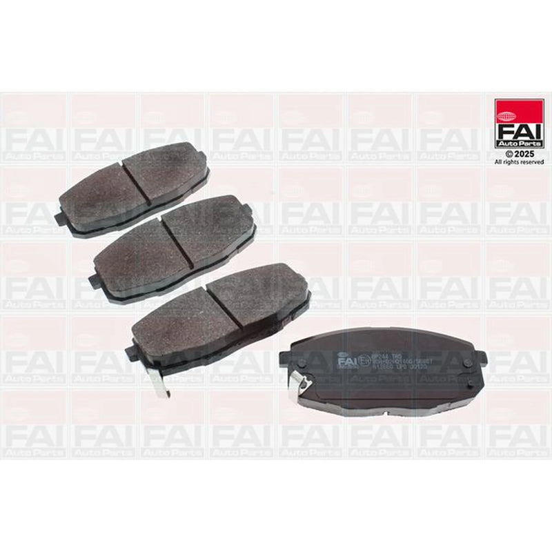 FAI Front & Rear Brake Discs & Pads fits Hyundai I30 2007-2012 1.4 1.6 2.0
