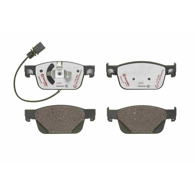 Brembo 4 x Front Brake Pad Set fits Audi A4 Allroad B9 2016-2020 2.0 3.0