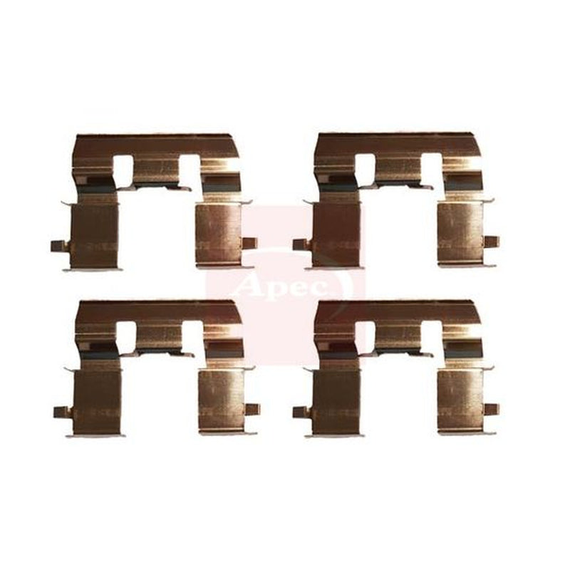 Apec Brake Pad Accessory Fitting Kit Front fits Honda Fr-V 2004-2009