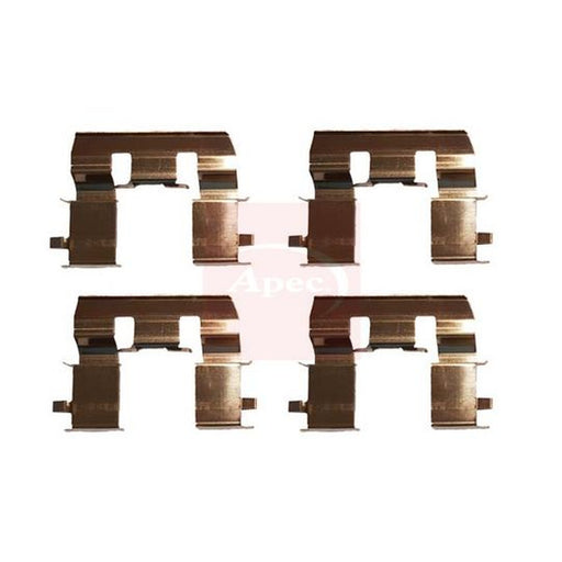 Apec Brake Pad Accessory Fitting Kit Front fits Honda Fr-V 2004-2009
