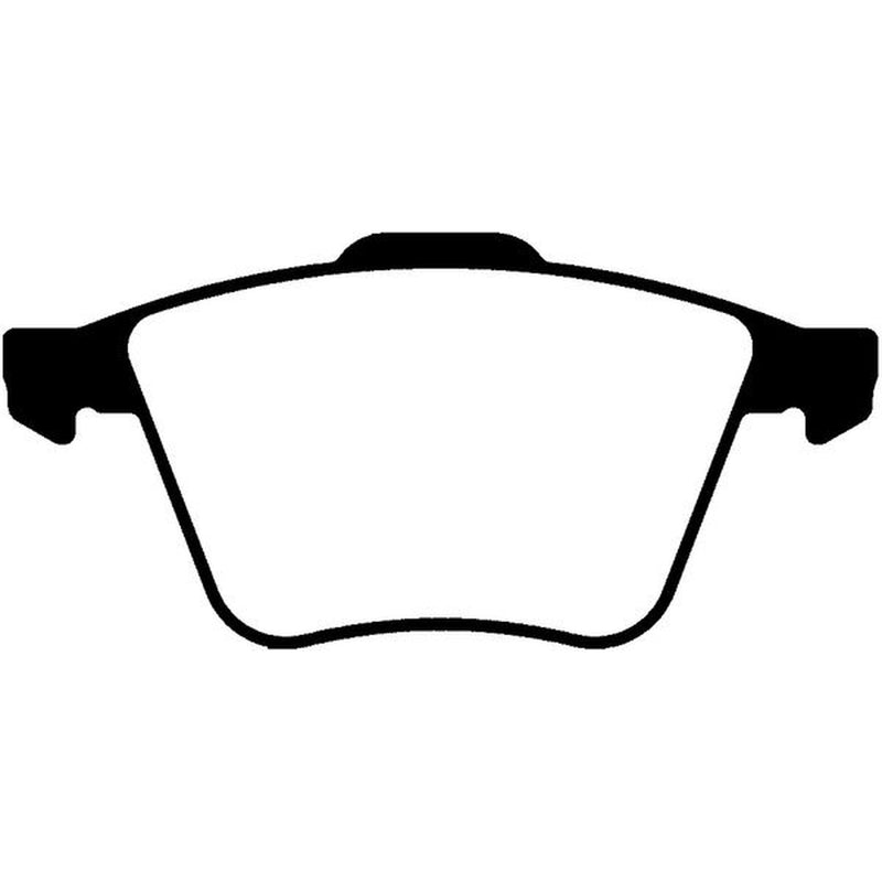 Abtex Front Brake Pad Set fits Volvo S60 I 2000-2010 2.4 2.5
