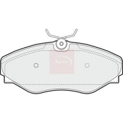 Apec Front Brake Pad Set fits Renault Avantime 2001-2003 2.0 3.0