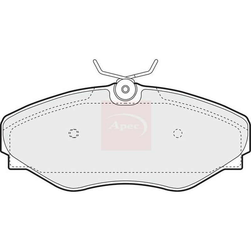 Apec Front Brake Pad Set PAD1272