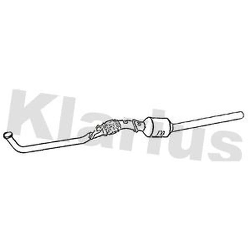 Klarius Catalyst Type Approved Centre fits Mercedes-Benz A-Class 2004-2012