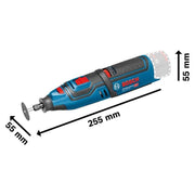 Bosch GRO 12V-35 Rotary Tool 12V Bare Unit Bosch - Dynamic Drive