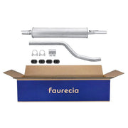 Hella Front Silencer Front fits Opel Astra H 2004-2010 1.6 1.8