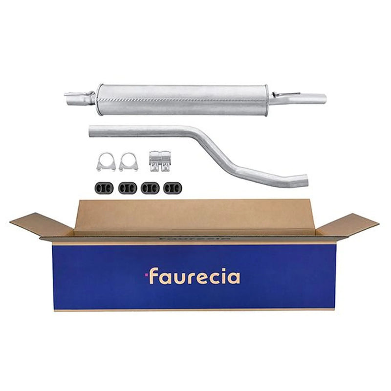 Hella Front Silencer Front fits Opel Astra H 2004-2010 1.6 1.8