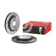 Brembo Front Aluminium Brake Disc Hub & Rear Aluminium Br fits Mercedes-Benz Slk