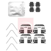 Apec Brake Pad Accessory Fitting Kit Rear fits Hyundai Bayon 2021 on 1.0 1.2