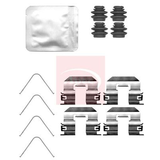 Apec Brake Pad Accessory Fitting Kit Rear fits Hyundai Bayon 2021 on 1.0 1.2
