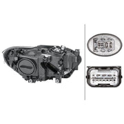 Hella Headlight Headlamp D1S (gas discharge tube) Left fits BMW 1 Sports Hatch