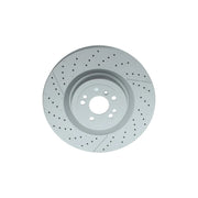 Bosch 2 x Slotted/Perforated Front Brake Discs 0986479E96-x2