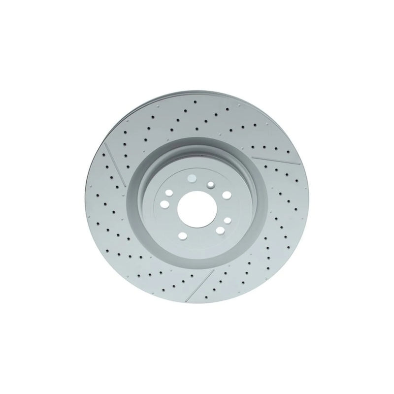 Bosch 2 x Slotted/Perforated Front Brake Discs 0986479E96-x2