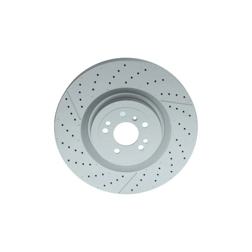 Bosch 2 x Slotted/Perforated Front Brake Discs 0986479E96-x2