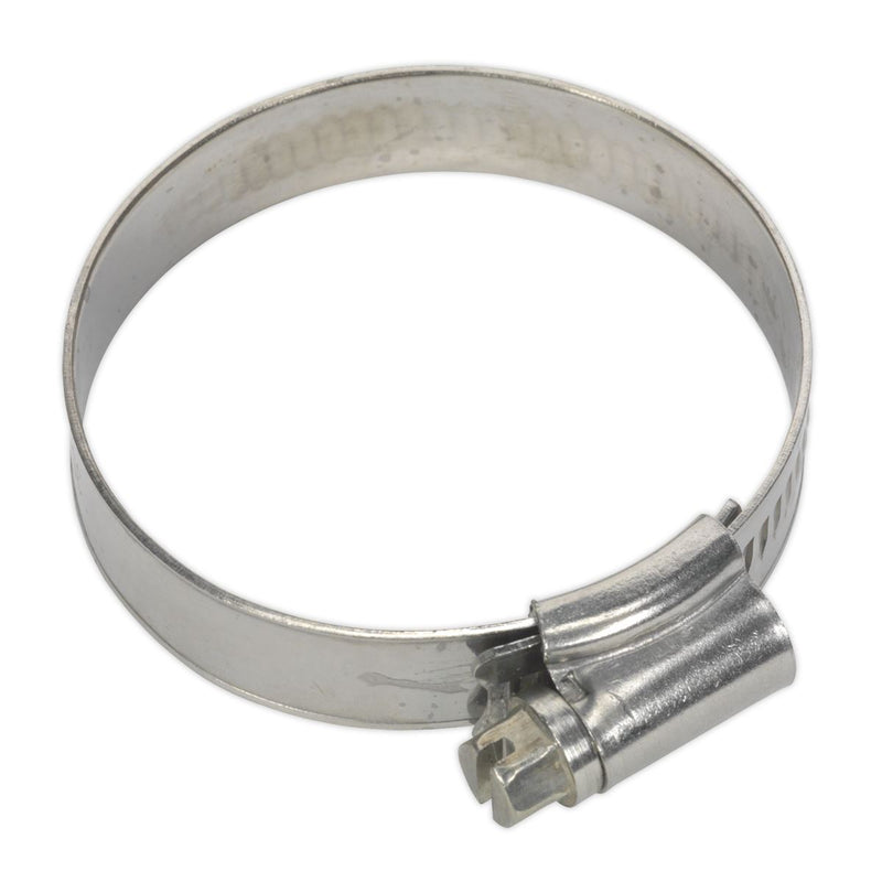 Sealey Hose Clip Stainless Steel 35-51mm Pack of 10 SHCSS1X Sealey  - Dynamic Drive