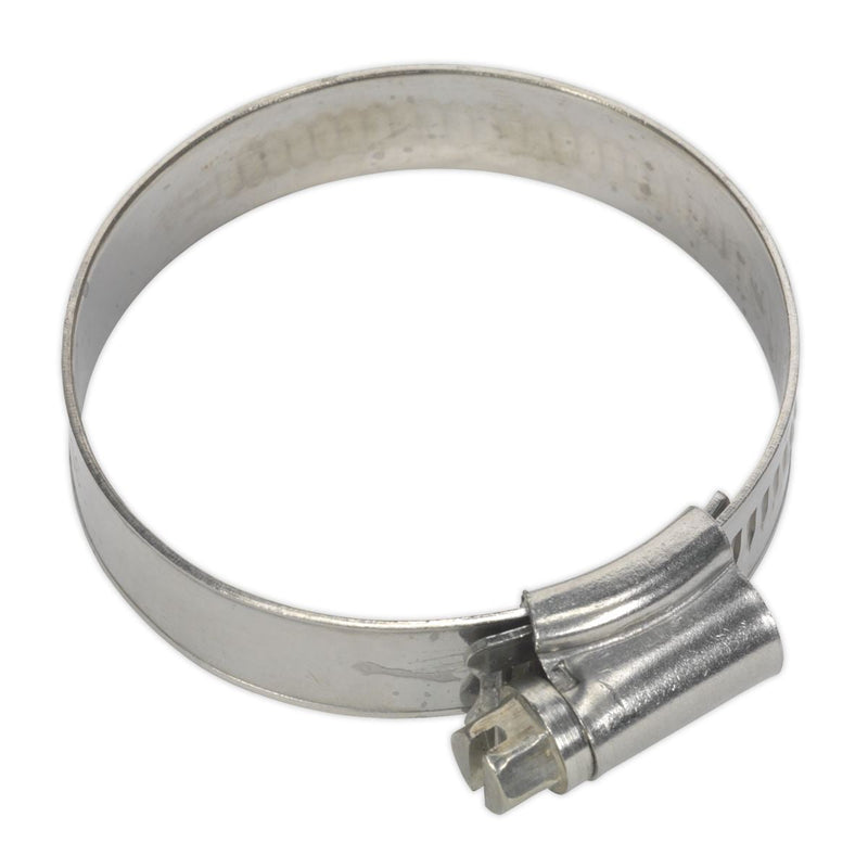 Sealey Hose Clip Stainless Steel35-51mm Pack of 10 SHCSS1X Sealey - Dynamic Drive