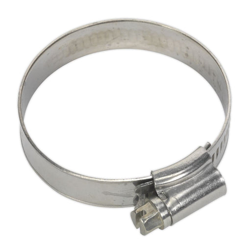 Sealey Hose Clip Stainless Steel35-51mm Pack of 10 SHCSS1X Sealey - Dynamic Drive