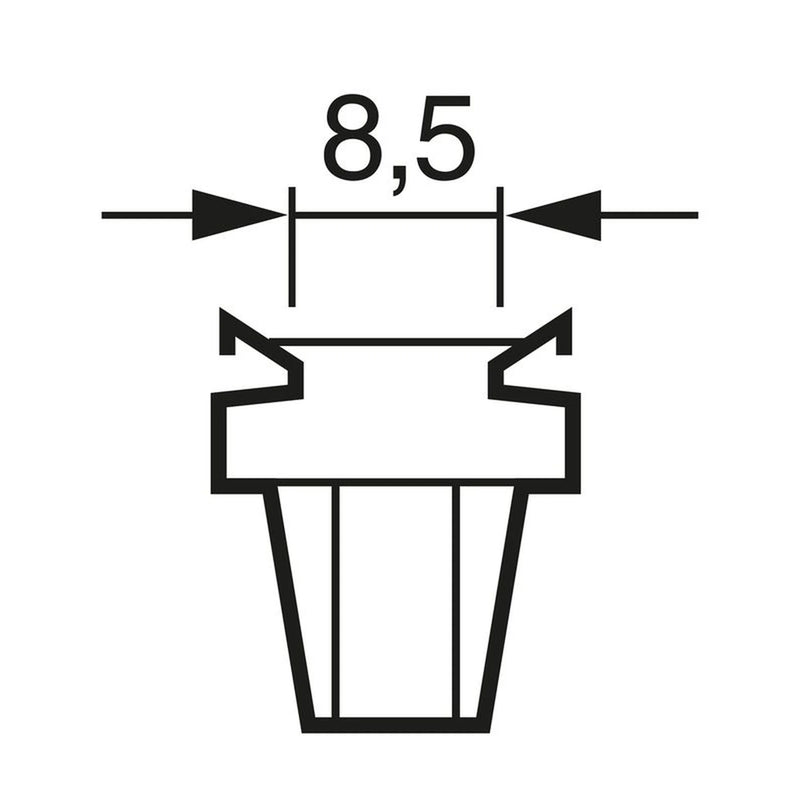 Bosch Car Light Bulb B8.5d 24V 1,2W