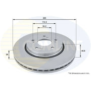 Comline Front & Rear Brake Discs & Pads fits Honda Cr-V IV 2012-2018 1.6 2.0