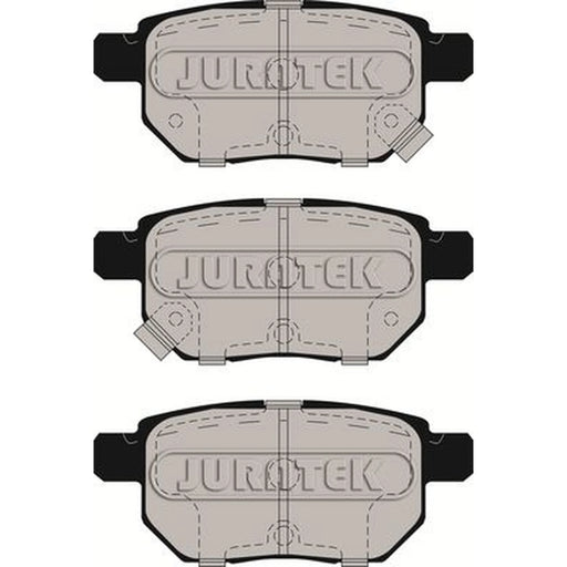 Juratek Front & Rear Pads fits Toyota Yaris/Vitz 2005-2011 1.0