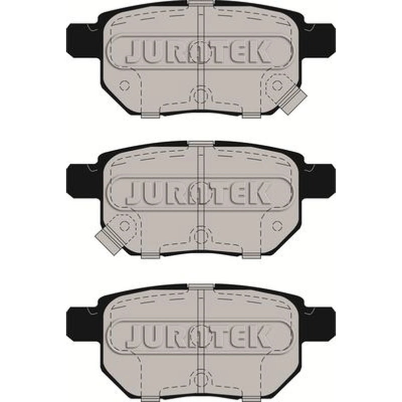 Juratek Front & Rear Pads fits Toyota Auris 2006-2012 2.2