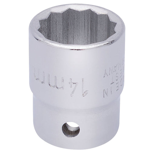Draper Elora Bi-Hexagon Socket, 3/8" Sq. Dr., 14mm 25903 Draper - Dynamic Drive